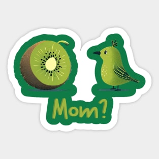 Kiwi or Kiwi? T-Shirt | Cute and Clever Kiwi Lover Tee Sticker